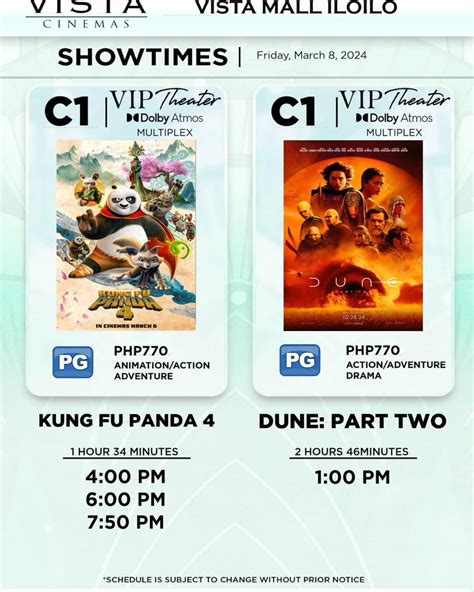 now showing in cinema iloilo|Vista Mall Iloilo Cinema Movie Schedule .